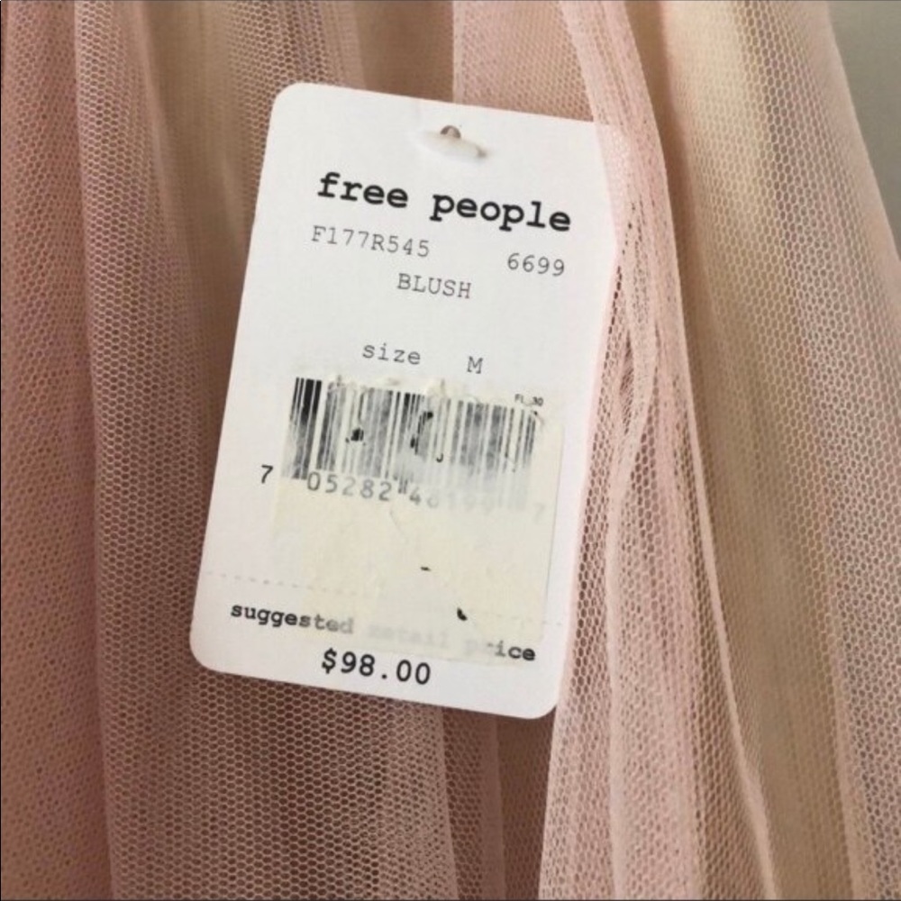 Free People Tulle Skirt
